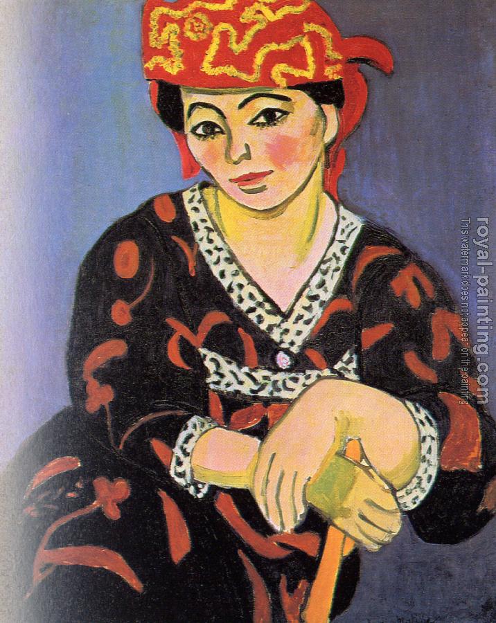 Henri Emile Benoit Matisse : The Red Madras Headdress